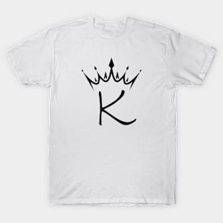 Poker K Print T-Shirt